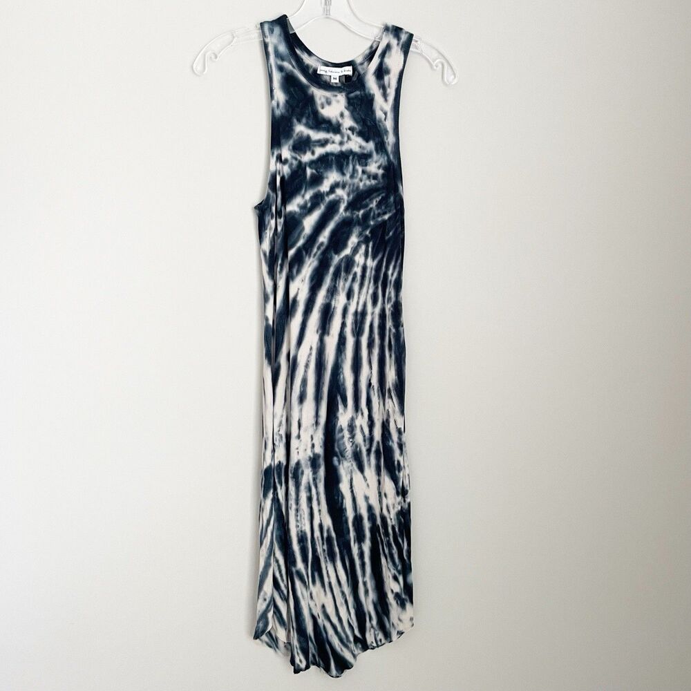 Young Fabulous and Broke Size M Ribbed Body Con Sleeveless Tank Dress YFB